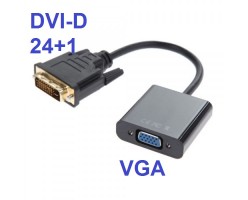 Convertor DVI-D 24+1 tata la VGA 